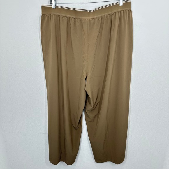 Athleta Stratosphere Wide Leg Pant Women's 2X Tan Breathable Quick Dry NWT - Picture 9 of 12